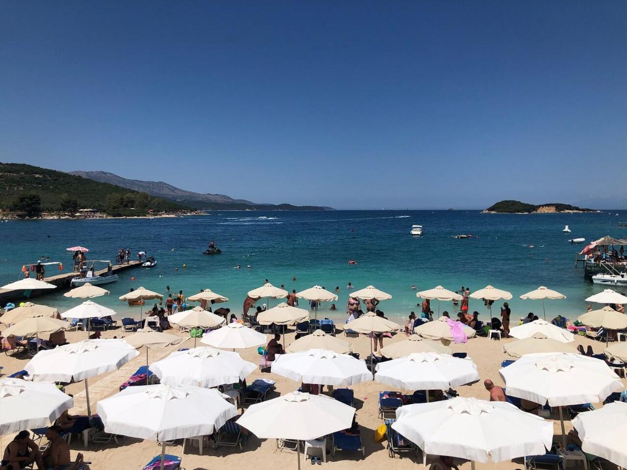 Seaside Vila Genti Pollo Ксамил Екстериор снимка